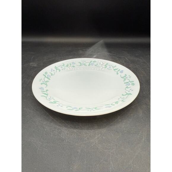 Corelle Cottage Blue Hearts & Green Leaf Pattern Side Plate – 6 3/4” - Picture 3 of 8